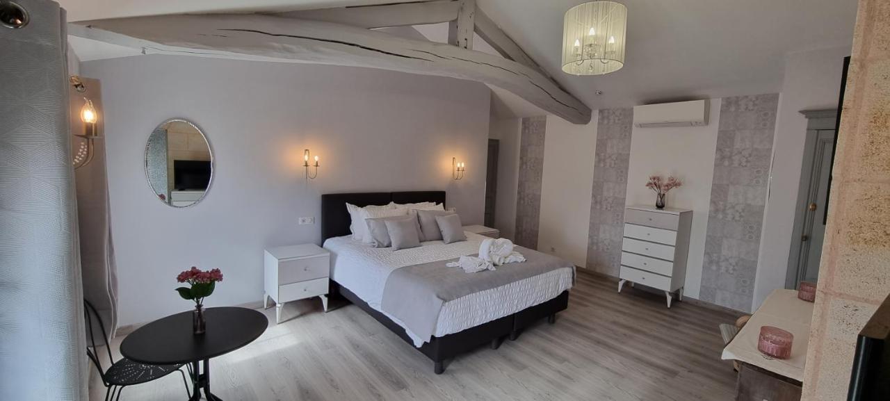 Domaine Des Pierres Precieuses - Demeure De Charme - Grand Standing - 15 Pers - Spa - Massages - Detente Et Bien-Etre - 30' Bordeaux Gauriaguet Exterior foto